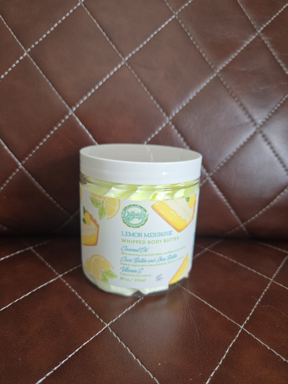 Lemon Meringue Whipped Body Butter - Yellow